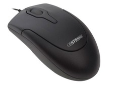 MOUSE CENTRIUM MOS-133 PRETO BASIC - USB - Preech Informática - Informática e suas tecnologias