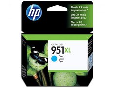 CARTUCHO DE TINTA OFFICEJET HP SUPRIMENTOS CN046AB HP 951XL CIANO 17 ML