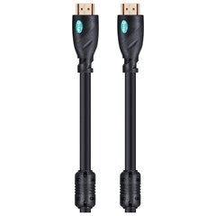 CABO HDMI 2.0 4K ULTRA HD 3D CONEXÃO ETHERNET COM FILTRO 3 METROS - H20F-3 - Preech Informática - Informática e suas tecnologias