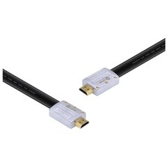 CABO HDMI 2.0 4K ULTRA HD 3D CONEXÃO ETHERNET FLAT COM CONECTOR DESMONTÁVEL 2 METROS - H20FL-2 - comprar online