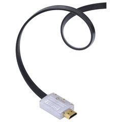 CABO HDMI 2.0 4K ULTRA HD 3D CONEXÃO ETHERNET FLAT COM CONECTOR DESMONTÁVEL 2 METROS - H20FL-2 - Preech Informática - Informática e suas tecnologias