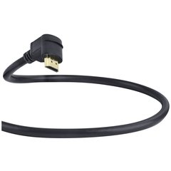 CABO HDMI 2.0 4K ULTRA HD 3D CONEXÃO ETHERNET COM 01 CONECTOR 90º 2 METROS - H2090-2 - Preech Informática - Informática e suas tecnologias