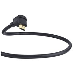 CABO HDMI 2.0 4K ULTRA HD 3D CONEXÃO ETHERNET COM 01 CONECTOR 90º 10 METROS - H2090-10 - Preech Informática - Informática e suas tecnologias