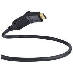 Imagem do CABO HDMI 2.0 4K ULTRA HD 3D CONEXÃO ETHERNET CONECTORES 180° 2 METROS - H20B180-2