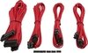 CABO PARA FONTE CORSAIR SLEEVED CP-8920145 VERMELHO