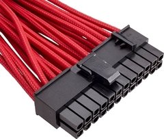 CABO PARA FONTE CORSAIR SLEEVED CP-8920145 VERMELHO - Preech Informática - Informática e suas tecnologias