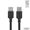 CABO USB A 2.0 MACHO PARA USB A 2.0 MACHO 2 METROS - PUAM2-2