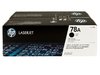 TONER LASERJET MONO HP SUPRIMENTOS CE278AE HP 78A PRETO DUAL PACK (2 X CE278AB)