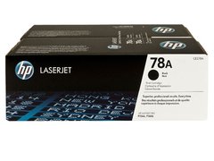 TONER LASERJET MONO HP SUPRIMENTOS CE278AE HP 78A PRETO DUAL PACK (2 X CE278AB)