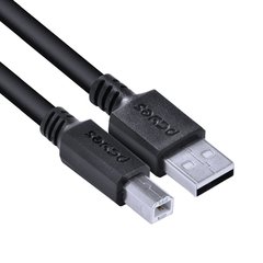 CABO USB A 2.0 MACHO PARA USB B 2.0 MACHO PARA IMPRESSORA 2 METROS - PUABM2-2 - loja online