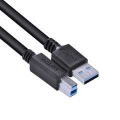 CABO USB A 3.0 MACHO PARA USB B 3.0 MACHO 2 METROS - PUABM3-2 - loja online