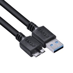 CABO USB A 3.0 MACHO PARA MICRO USB B (10 PINOS) MACHO 3 METROS - PUAMCM3-3 - loja online