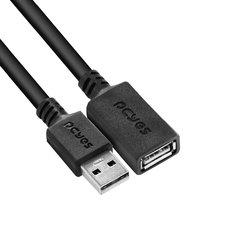 CABO USB A 2.0 MACHO PARA USB A 2.0 FEMEA 2 METROS - PUAMF2-2 - Preech Informática - Informática e suas tecnologias