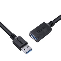 CABO USB A 3.0 MACHO PARA USB A 3.0 FEMEA 2 METROS - PUAMF3-2 - Preech Informática - Informática e suas tecnologias