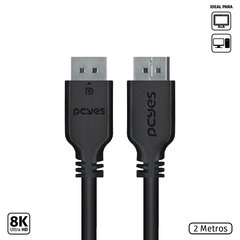 CABO DISPLAYPORT MACHO PARA DISPLAYPORT MACHO 2 METROS - PDPM-2