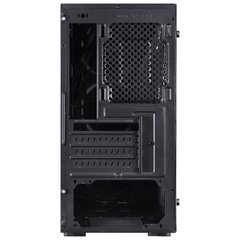 GABINETE MID-TOWER SATURN PRETO COM 3 FANS LED VERMELHO LATERAL EM ACRÍLICO - SATPTVM3FCA - loja online