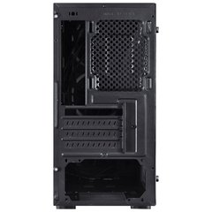 GABINETE MID-TOWER SATURN PRETO COM 3 FANS LED VERDE LATERAL EM ACRÍLICO FRONTAL EM VIDRO TEMPERADO - SATPTVD3FCA na internet