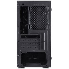 GABINETE MID-TOWER SATURN PRETO COM 3 FANS LED RGB LATERAL EM ACRÍLICO FRONTAL EM VIDRO TEMPERADO - SATPT7C3FCA - loja online