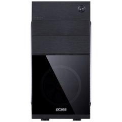 GABINETE MID-TOWER MERCURY PRETO COM 1 FAN LED AZUL LATERAL EM ACRÍLICO - MRCPTAZ1FCA - comprar online