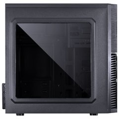 GABINETE MID-TOWER MERCURY PRETO COM 1 FAN LED AZUL LATERAL EM ACRÍLICO - MRCPTAZ1FCA