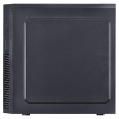 GABINETE MID-TOWER MERCURY PRETO COM 1 FAN LED VERMELHO LATERAL EM ACRÍLICO - MRCPTVM1FCA - Preech Informática - Informática e suas tecnologias