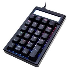 TECLADO NUMERICO MECANICO POCKET RGB - DUCKY CHANNEL CHERRY BROWN DKPO1623ST-BUSPDAAT1 na internet