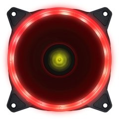 FAN/COOLER VX GAMING PARA GABINETE V.RING ANEL DE LED 120X120MM VERMELHO