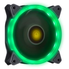 FAN/COOLER VX GAMING PARA GABINETE V.RING ANEL DE LED 120X120MM VERDE - comprar online