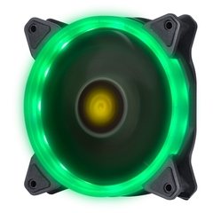 FAN/COOLER VX GAMING PARA GABINETE V.RING ANEL DE LED 120X120MM VERDE na internet