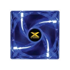 FAN/COOLER VX GAMING V.LIGHT 4 PONTOS DE LED 120X120 AZUL