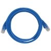 PATCH CORD UTP CAT6 26AWG PADRÃO 568B 1.5M AZUL