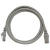 PATCH CORD UTP CAT6 26AWG PADRÃO 568B 1.5M CINZA