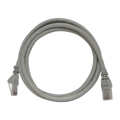 PATCH CORD UTP CAT6 26AWG PADRÃO 568B 2.5M CINZA