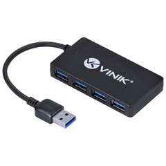 HUB USB 3.0 COM 4 PORTAS E 15CM DE CABO HUV-30