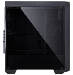 GABINETE MID-TOWER NOVA PRETO COM 1 FAN LED 7 CORES LATERAL EM ACRÍLICO - NOVPT7C1FCA - comprar online