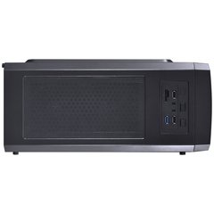 GABINETE MID-TOWER NOVA PRETO COM 1 FAN LED 7 CORES LATERAL EM ACRÍLICO - NOVPT7C1FCA - Preech Informática - Informática e suas tecnologias