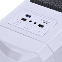 GABINETE MID-TOWER NOVA BRANCO COM 1 FAN LED 7 CORES LATERAL EM ACRÍLICO - NOVBC7C1FCA na internet