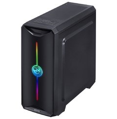 GABINETE MID-TOWER NOVA PLUS PRETO COM 3 FANS LED RGB LATERAL EM ACRÍLICO - NOVPTRGB3FCA na internet