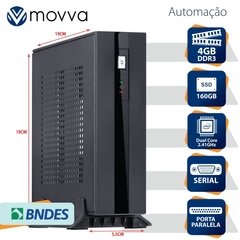 COMPUTADOR AUTOMACAO MVAC INTEL DUAL CORE J1800 2.41GHZ MEMÓRIA 4GB SSD 160GB 1X PARALELA 1X SERIAL FONTE 60W LINUX