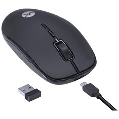 MOUSE SEM FIO RECARREGÁVEL POWER ONE 1600DPI - RECEPTOR USB - comprar online