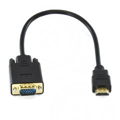 CABO ADAPTADOR DE VIDEO \ ULTRATOP \ 23413 HDMI PARA VGA MACHO 30 CM