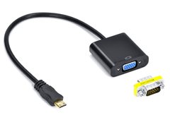 CABO ADAPTADOR DE VIDEO ULTRATOP 23408 ADAP/CONV MINI HDMI MACHO PARA VGA MACHO 30 CM