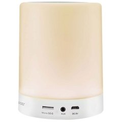 CAIXA DE SOM BLUETOOTH/AUXILIAR/SD, COM ILUMINAÇÃO DE LED LIGTH TOUCH 10W SP287 - comprar online