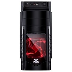 GABINETE VX GAMING ORION COM 1 FAN LED VERMELHO FRONTAL COM ACRÍLICA - Preech Informática - Informática e suas tecnologias