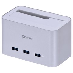 DOCKING STATION PARA HD 2.5" E 3.5" COM 3 USB 3.0 FUNCIONA COMO HUB - DS-A30HB - comprar online