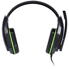 HEADSET GAMER VX GAMING OGMA P2 COM MICROFONE - PRETO E VERDE - loja online