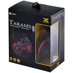 Imagem do HEADSET VX GAMING TARANIS V2 P2 COM MICROFONE - PRETO E VERMELHO