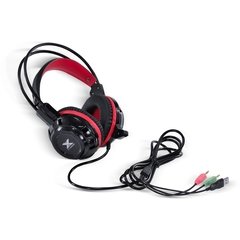 HEADSET VX GAMING TARANIS V2 P2 COM MICROFONE - PRETO E VERMELHO - comprar online