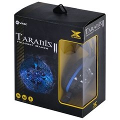 Imagem do HEADSET VX GAMING TARANIS V2 P2 COM MICROFONE - PRETO E AZUL