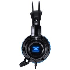 HEADSET VX GAMING TARANIS V2 P2 COM MICROFONE - PRETO E AZUL na internet